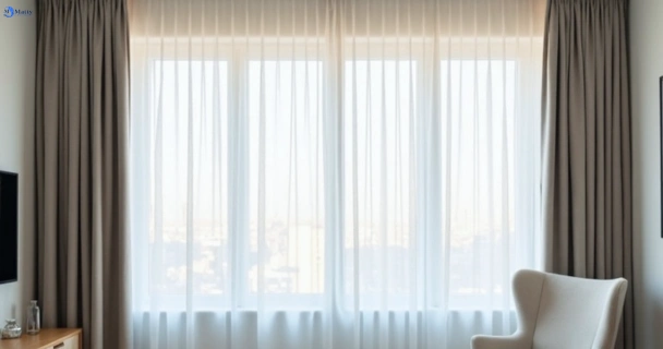 Restored vibrant drapes in main-beach QLD after Matty Curtain Cleaning