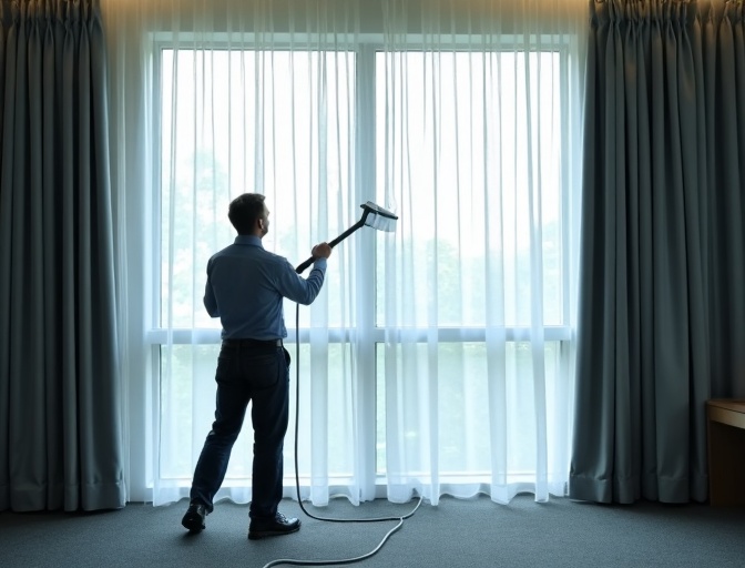 Main Beach Commercial Curtain Cleaning