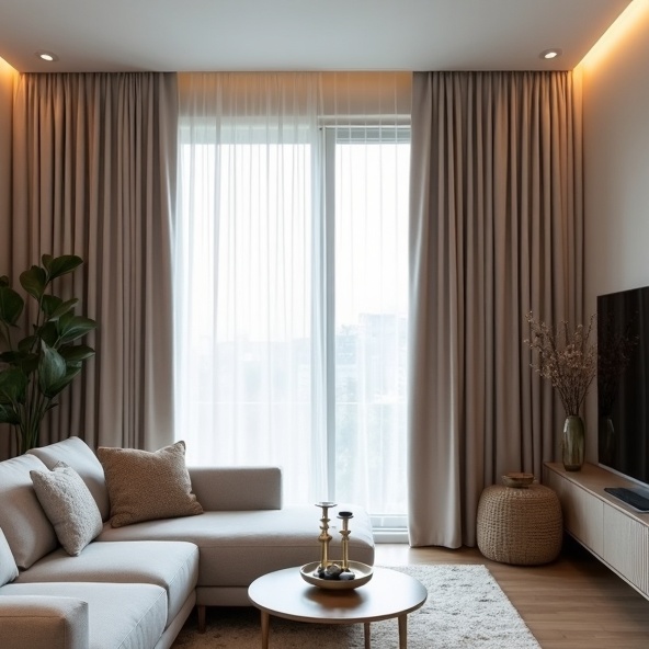 Main Beach Residential Curtain Cleaning Results