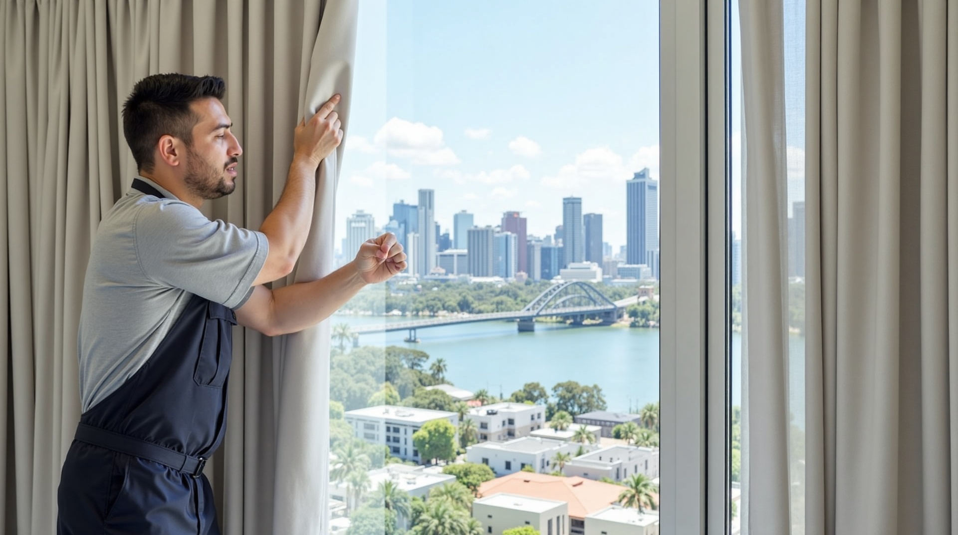 Main Beach Curtain Cleaning Service